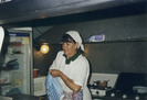 In the kitchen